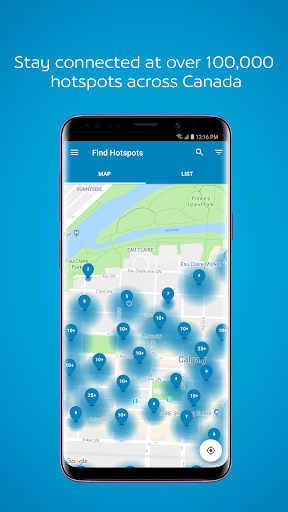 Shaw Go WiFi Finder - عکس برنامه موبایلی اندروید