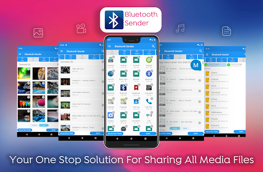 Bluetooth Sender Share Transfe - عکس برنامه موبایلی اندروید