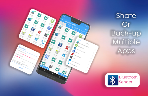 Bluetooth Sender Share Transfe - عکس برنامه موبایلی اندروید