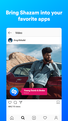 Shazam: Find Music & Concerts - عکس برنامه موبایلی اندروید
