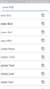 Nice Fonts - عکس برنامه موبایلی اندروید