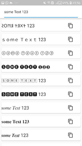 Nice Fonts - عکس برنامه موبایلی اندروید