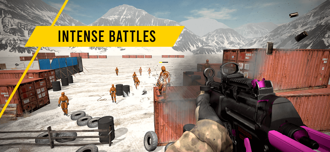 GUNSIM - ۳D FPS Shooting Guns - عکس بازی موبایلی اندروید