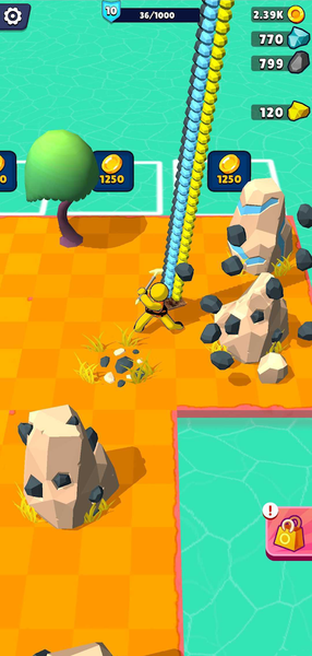 Rocky Ore - Gameplay image of android game