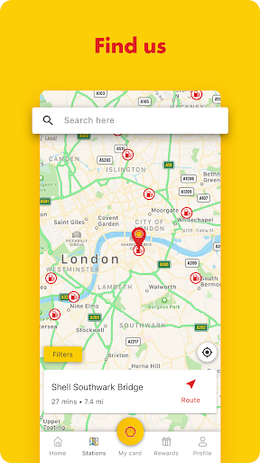 Shell - عکس برنامه موبایلی اندروید