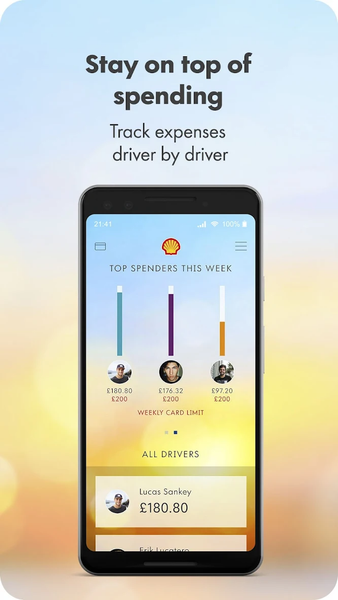 Shell Fleet App - عکس برنامه موبایلی اندروید