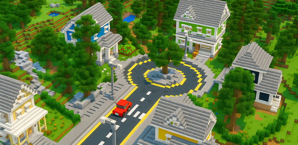 RoboCraft World Block Building - Gameplay image of android game