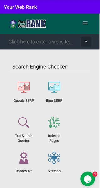 Your Web Rank - All In One SEO Tools - عکس برنامه موبایلی اندروید