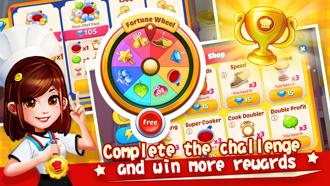 Food Tycoon Dash - Gameplay image of android game