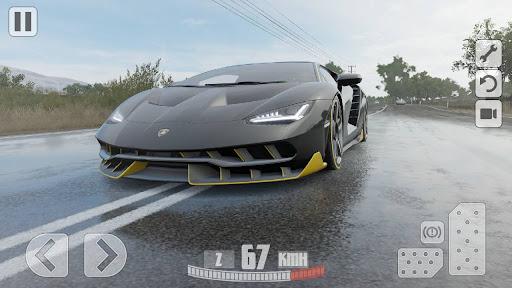 Fun Race Lamborghini Centenario Parking - Gameplay image of android game