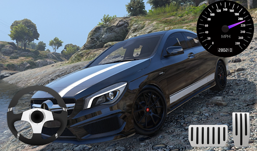 Fast Race Mercedes CLA 45 Parking - عکس برنامه موبایلی اندروید