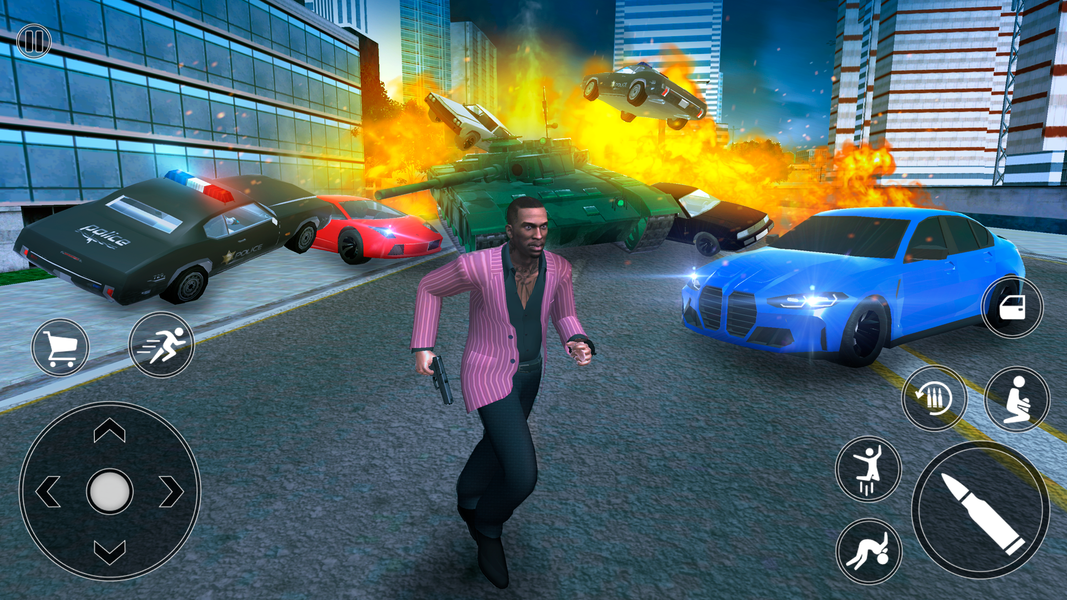 Crime City: Gangster Mafia - Gameplay image of android game
