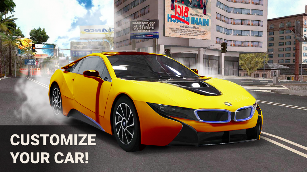 Driver BMW I۸ Night City Racer - عکس بازی موبایلی اندروید
