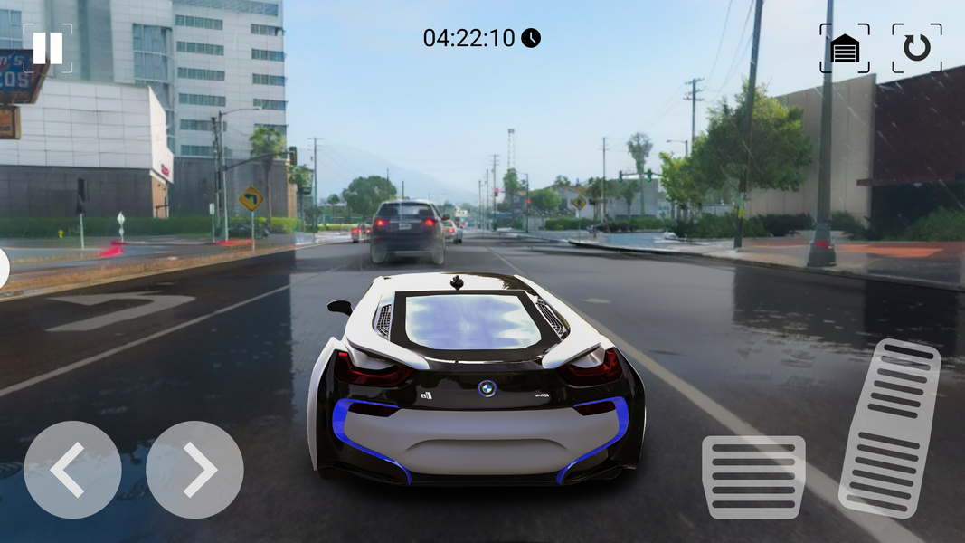 Driver BMW I8 Night City Racer - Gameplay image of android game