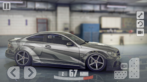 Parking Mercedes C۶۳ AMG City - عکس بازی موبایلی اندروید