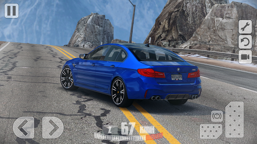 City Racer BMW M5 Parking Area - Gameplay image of android game