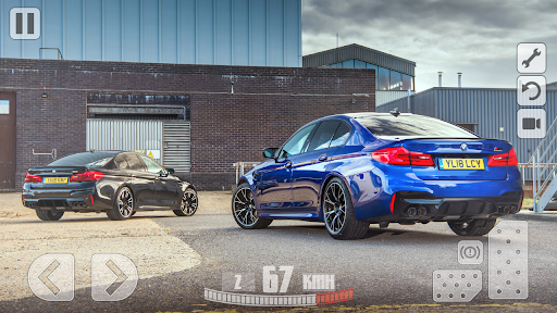 City Racer BMW M۵ Parking Area - عکس بازی موبایلی اندروید