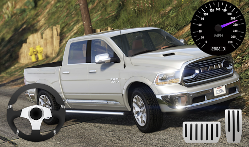 Extreme SUV Dodge Ram Parking - Image screenshot of android app