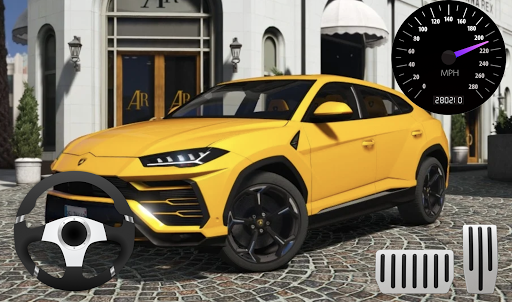Racer Lamborghini Urus City Parking - عکس بازی موبایلی اندروید