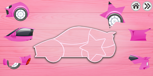 Games for girls kids puzzles - Gameplay image of android game