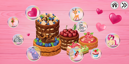 Games for girls kids puzzles - Gameplay image of android game