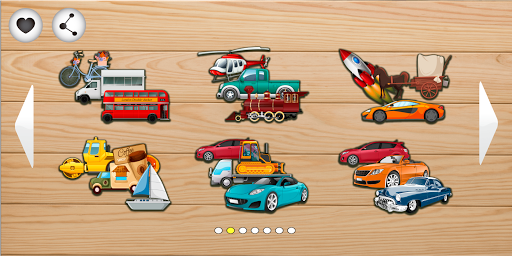 Cars games for boys puzzles - عکس بازی موبایلی اندروید