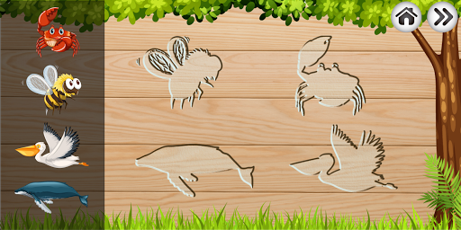 Animals puzzle games for kids - عکس برنامه موبایلی اندروید