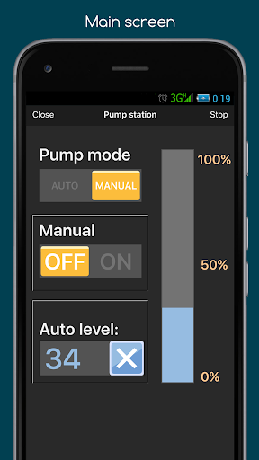 RemoteXY: Arduino control - عکس برنامه موبایلی اندروید