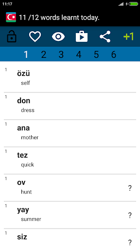 Beginner Azerbaijani - عکس برنامه موبایلی اندروید