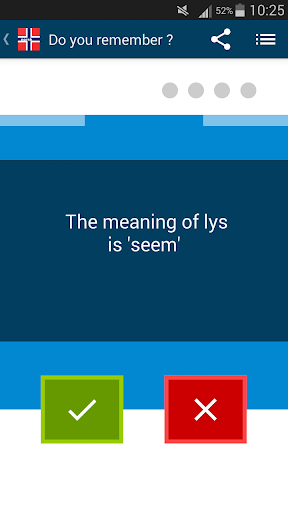 Beginner Norwegian - Image screenshot of android app