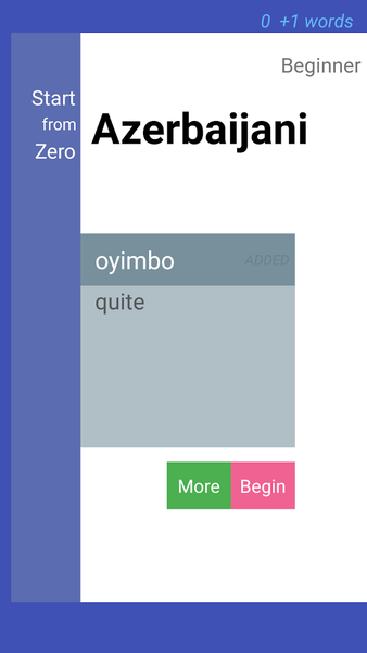 StartFromZero_Azerbaijani - Image screenshot of android app