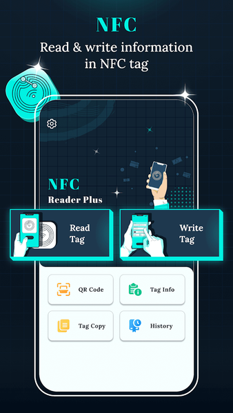 NFC Reader Plus - عکس برنامه موبایلی اندروید