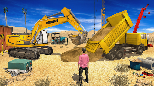 City Construction JCB Games 21 - Gameplay image of android game