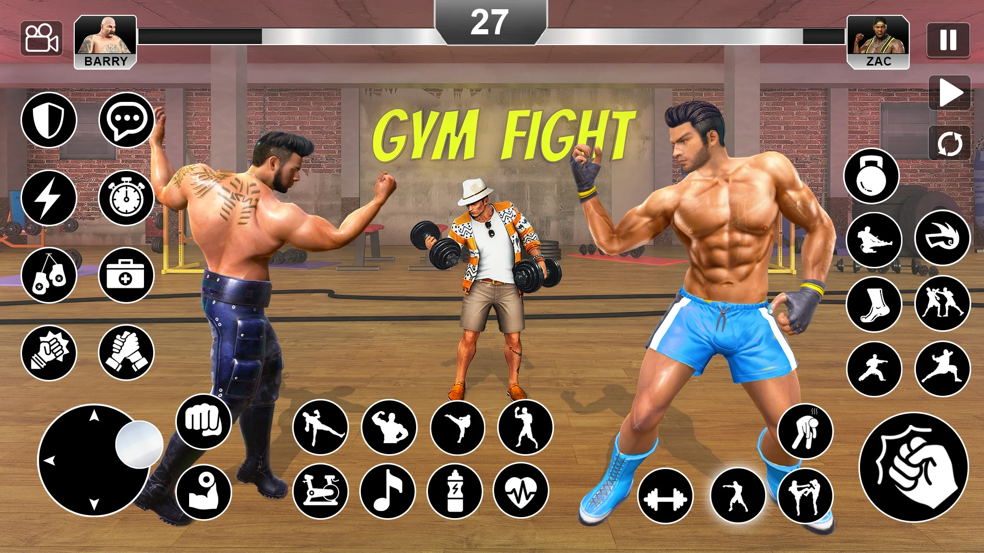 بازی Gym Fight Games: Kung Fu Games - دانلود | بازار