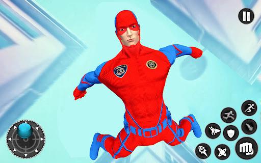 Captain Super Hero Man Game ۳D - عکس بازی موبایلی اندروید