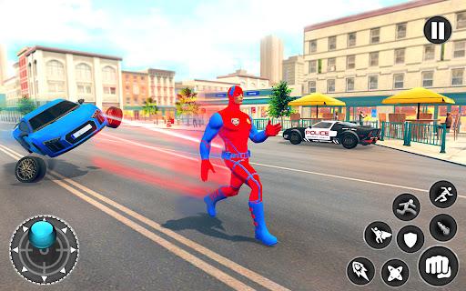 Captain Super Hero Man Game ۳D - عکس بازی موبایلی اندروید