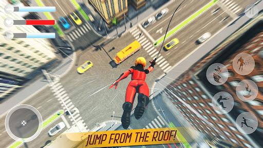 Grand Rope Superhero Games 3d - Gameplay image of android game