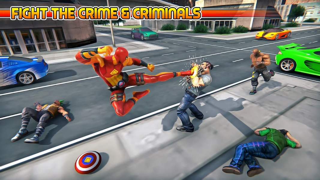 Iron Hero: Superhero Fighting - عکس برنامه موبایلی اندروید