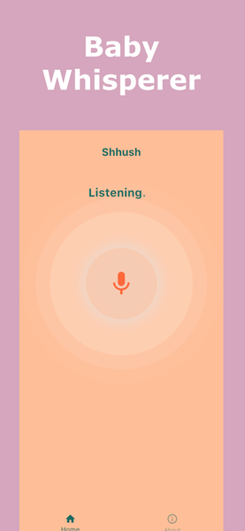 Shhush: AI Baby Cry Analyzer - عکس برنامه موبایلی اندروید