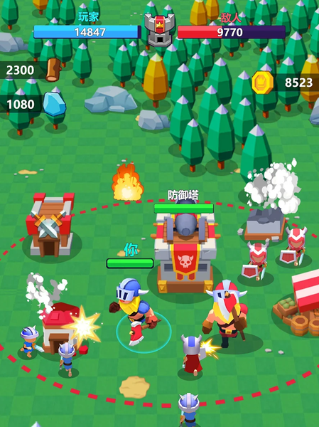 Army War-Stone Tribes - عکس بازی موبایلی اندروید