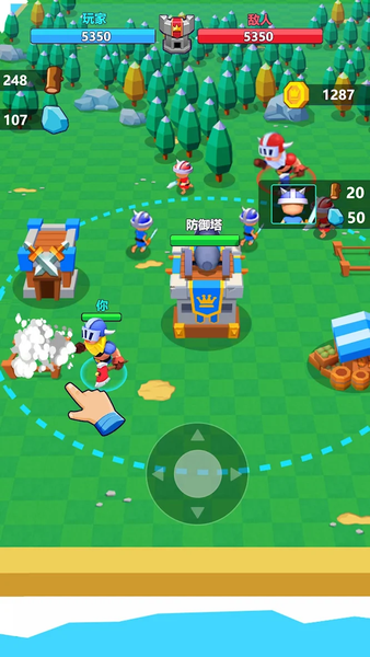 Army War-Stone Tribes - عکس بازی موبایلی اندروید