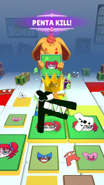 Fall Party.io: Match Race - عکس بازی موبایلی اندروید