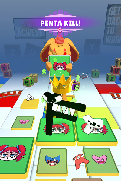 Fall Party.io: Match Race - عکس بازی موبایلی اندروید