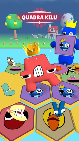 Fall Party.io: Match Race - عکس بازی موبایلی اندروید