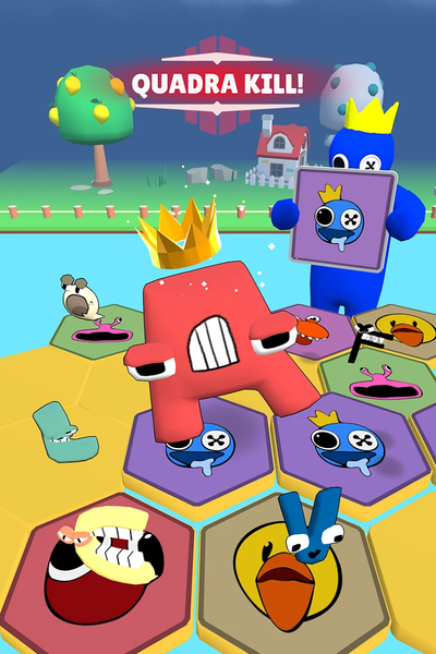 Fall Party.io: Match Race - عکس بازی موبایلی اندروید