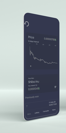 Shiba Inu coin - Image screenshot of android app