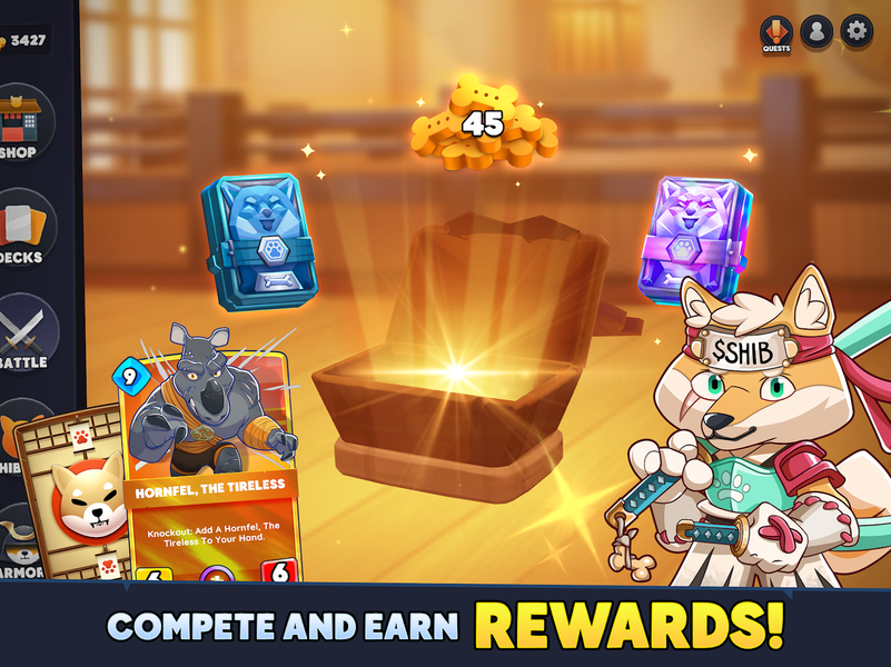 Shiba Eternity™ - Card Battle - عکس بازی موبایلی اندروید