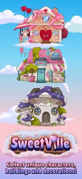 Sweetville - عکس بازی موبایلی اندروید