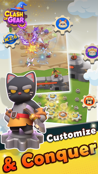 Clash of Gear: Battle & Fight - عکس بازی موبایلی اندروید