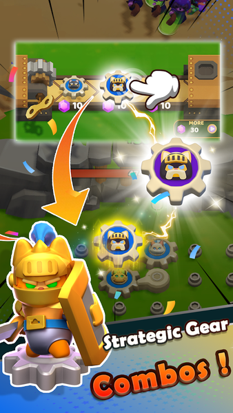 Clash of Gear: Battle & Fight - عکس بازی موبایلی اندروید